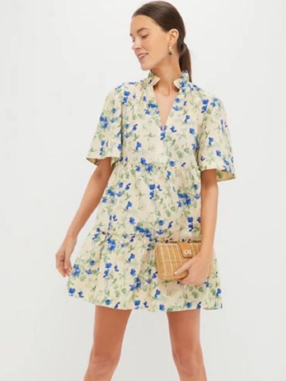 Tuckernuck Bellflower Blooms Crawford Mini Dress - Picture 2 of 5